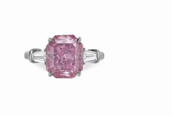 Fancy Vivid Purplish Pink diamond Christie's