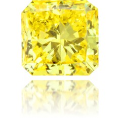 Radiant Fancy Vivid Yellow Diamond