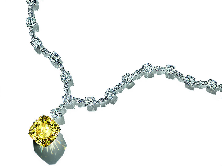Who Has Worn Tiffany's Famous 128.54 Carat Yellow Diamond?
