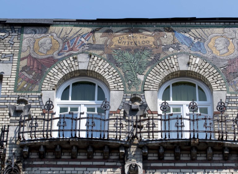 Art Nouveau House: De Slag bij Waterloo in 1815. Credit De Standaard/  ©Wim Hendrix